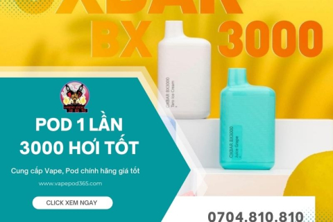 Top 5 Loại Pod 1 Lần 3000 Hơi Anh Em Thích Nhất