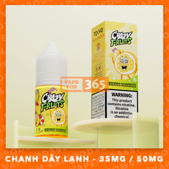 TOKYO Crazy Fruits  Exotic Passion - Chanh Leo Lạnh