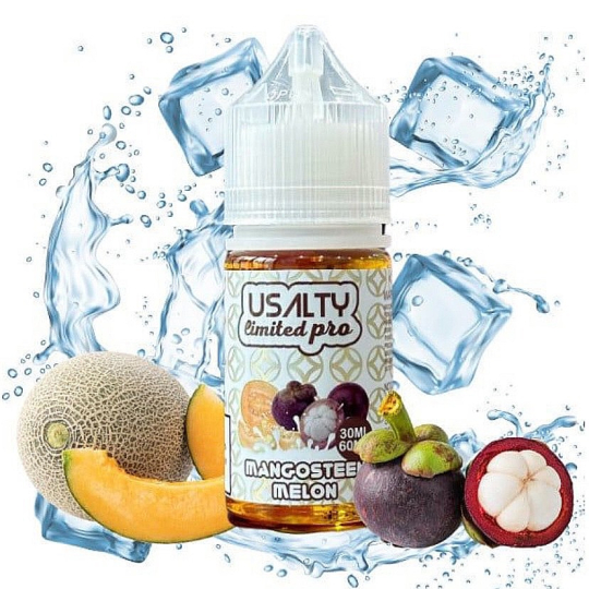 Usalty Limited Pro 30ml Măng Cụt Dưa Gang - Mangosteen Melo Salt Nic