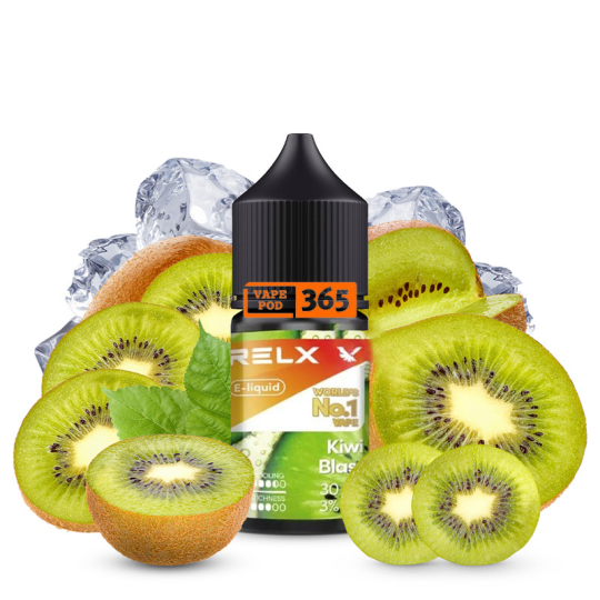 Juice RELX Salt Nic 30ml Kiwi Lạnh- Kiwi Blast