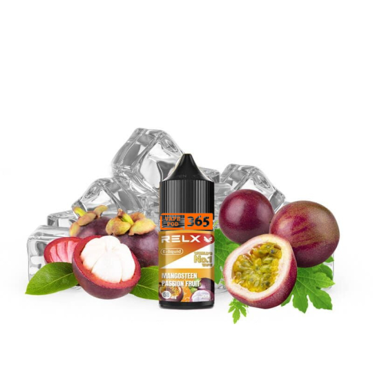 Juice RELX Salt Nic 30ml Măng Cụt Chanh Dây - Mangosteen Passion Fruit