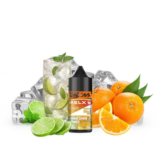 Juice RELX Salt Nic 30ml Soda Cam Chanh - Orange Lemon Sparkle