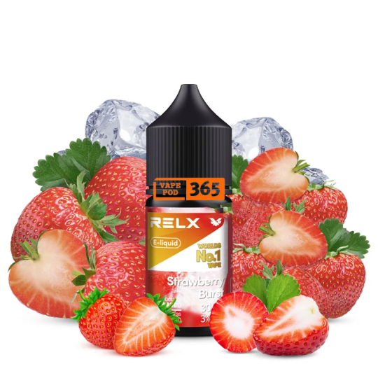 Juice RELX Salt Nic 30ml Dâu Lạnh - Strawberry Brust