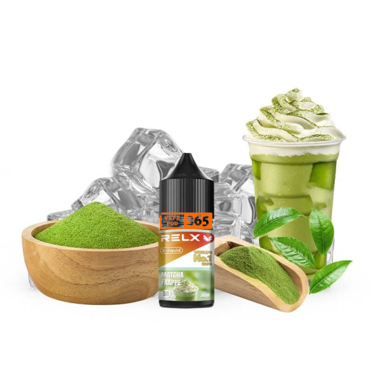 Juice RELX Salt Nic 30ml Trà Xanh Matcha - Mathca Frappe