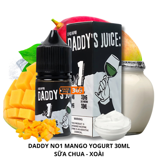 DADDY'S JUICE No 1 Vị Mới Sữa Chua Xoài ( 30ml ) - Mango Yogurt