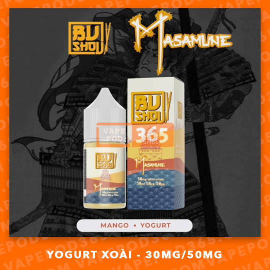 BUSHOU SALT NIC Maganune - Sữa Chua Xoài