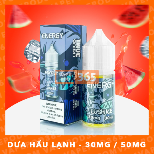 Energy Salt Lush Ice - Dưa Hấu Lạnh