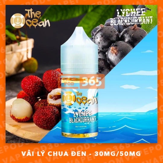 The Ocean Salt Lychee Blackcurrant - Vải Việt Quất