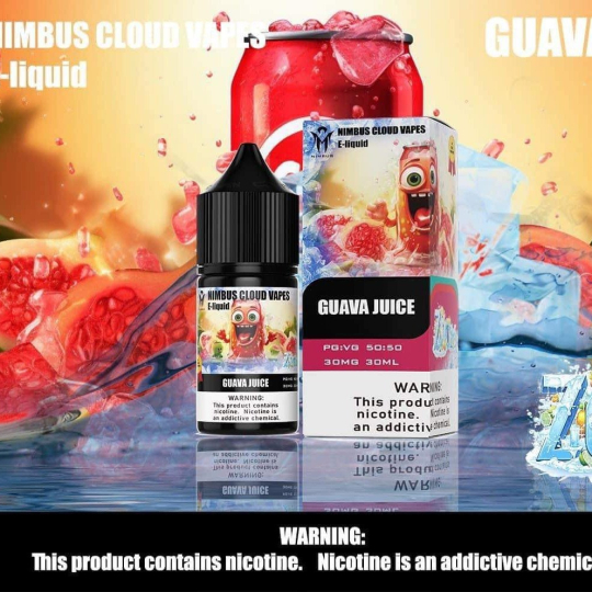 Nimbus Cloud Vapes Ổi Lạnh Salt Nicotine 30ml - Guava Juice