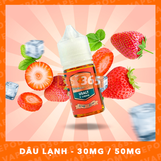 Usalt Strawberry Ice - Dâu Lạnh