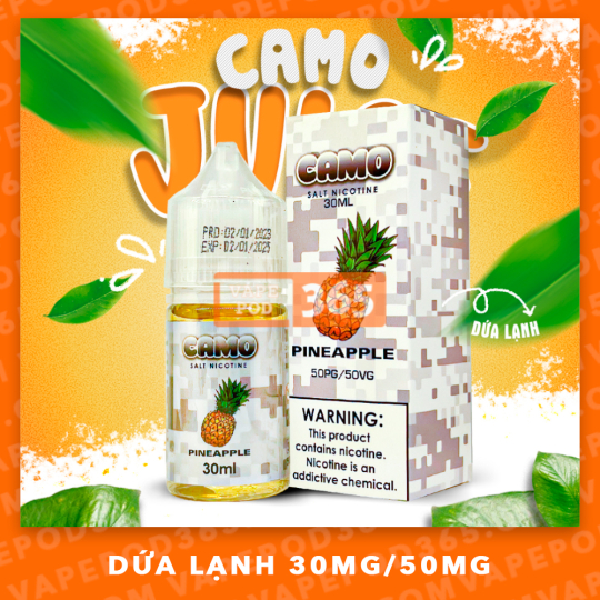 CAMO JUICE SALT NIC - Pinapple ( Dứa )