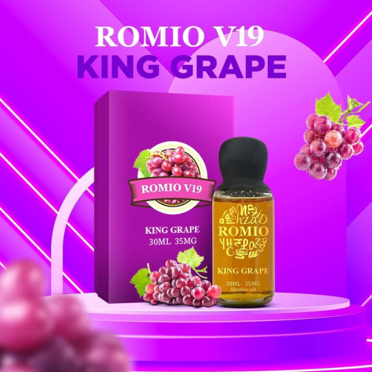 King Romio V19 King Grape 30ml - King Romio Nho Lạnh 
