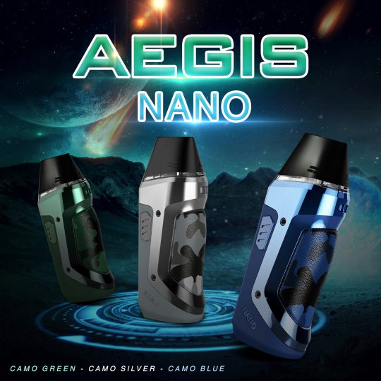 GEEKVAPE Aegis Nano Pod Kit - Quái Vật Siêu Bền Bỉ