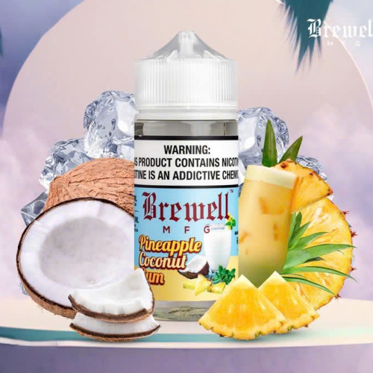 Brewell MFG Pinapple Coconut Rum - Dứa Dừa Rum 100ml