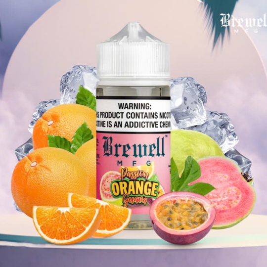 Brewell MFG Passion Orange Guava - Chanh Dây Cam Ổi 100ml