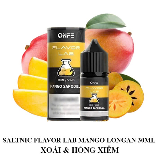 ONFE Flavor Lab Juice Xoài Hồng Xiêm 30ml - Mango Sapodilla