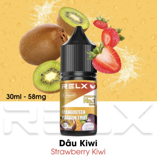 Juice RELX Salt Nic 30ml Dâu Kiwi - Strawberry Kiwi