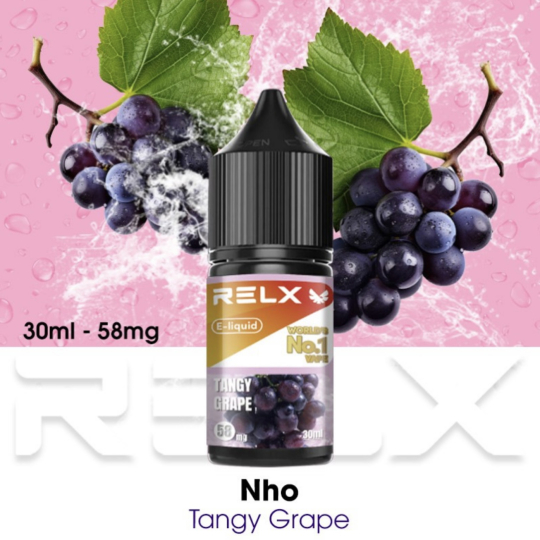 Juice RELX Salt Nic 30ml Nho Lạnh - Tancy Grape