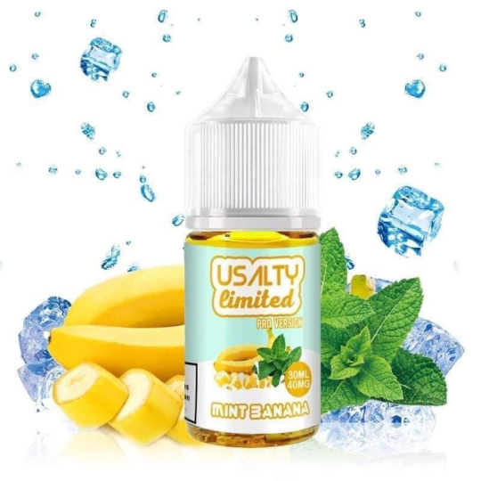 Usalty Limited 30ml Mint Banana - Chuối Bạc Hà