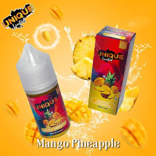 UNIQUE LIMITED Salt 30ml 50mg Xoài Dứa - Mango Pinapple