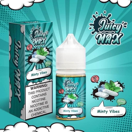 JUICY MAX Minty Vibes - Kem Bạc Hà Salt Nic