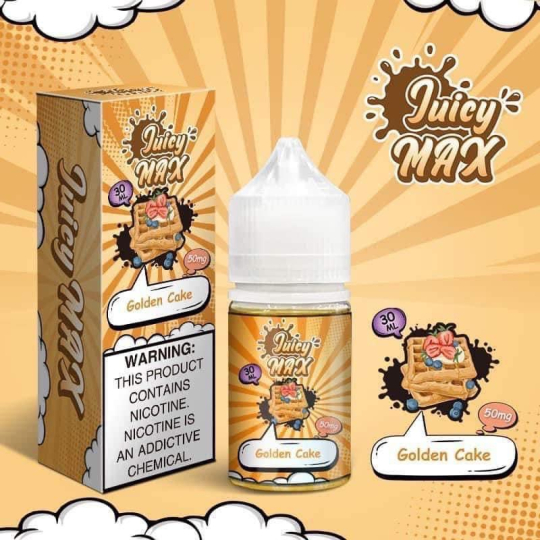 JUICY MAX Golden Cake - Bánh Béo Golden Salt Nic