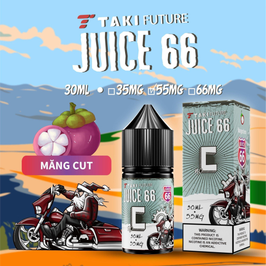 Tinh dầu TAKI JUICE 66 C Măng Cụt 35/55mg 30ml - Take Juice 66 C