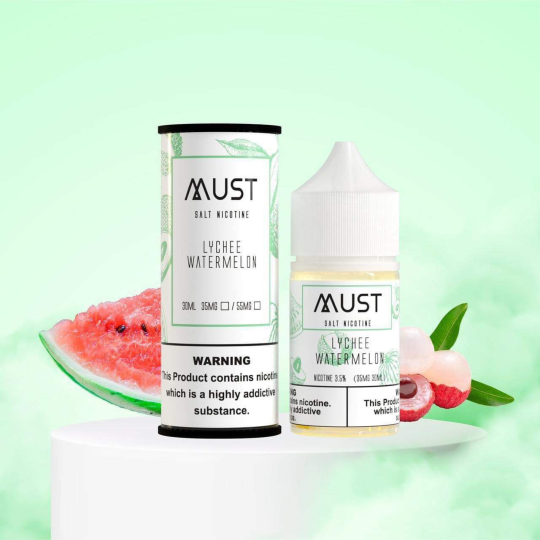 MUST JUICE SALT NIC 30ml Vải Dưa Hấu – Lychee Watermelon