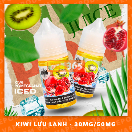 The Myth Vapor ICE Salt Nic -  Kiwi Pomegranate ( Kiwi Lựu )