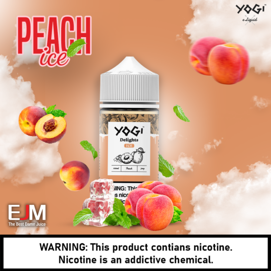 YOGI Delights 100ML Peach Ice - Đào Lạnh