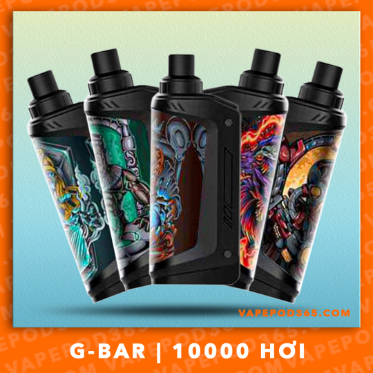 G-BAR Disposable Box 10000 Puff - Pod 1 Lần 10000 Hơi