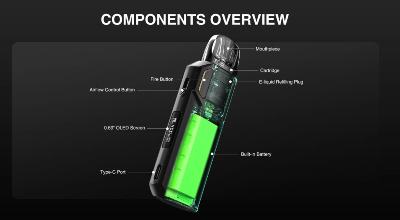 Thông số kỹ thuật Lost Vape Thelema Elite 40