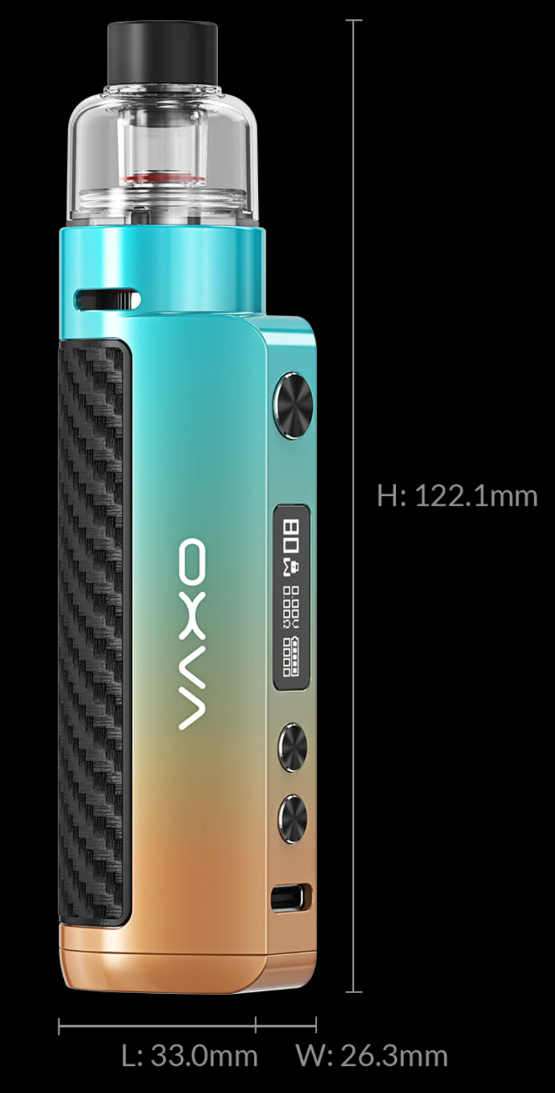 OXVA Origin 2 Pod Kit dùng coil của các phiên bản tiền nhiệm
