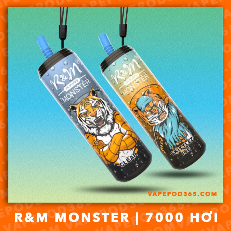 R&M Monster 7000 hơi sạc được chỉ 250k