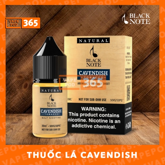 lack Note Cavendish Blend Salt Nic 12mg
