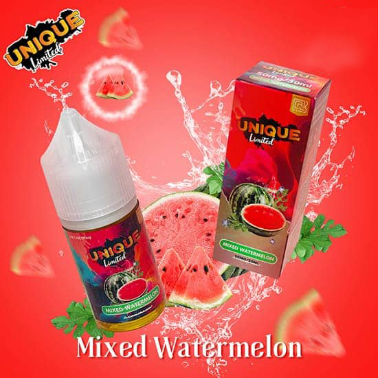 UNIQUE LIMITED Salt 30ml Dưa Hấu Mix - Mixed Watermelon