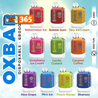 OXVA Oxbar G8000 - Pod 1 lần 8000 Hơi Chính Hãng Oxva