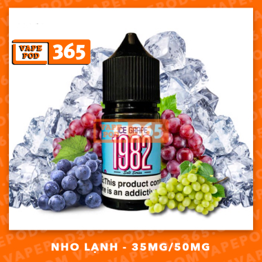 1982 Salt Nic Ice Grape  - Vang Nho Lạnh