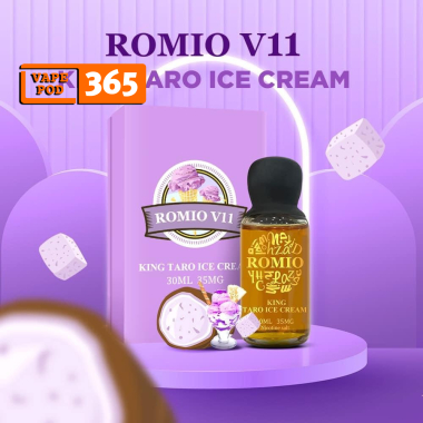 King Romio V11 King  Taro Ice Cream  30ml - King Romio Kem Khoai Môn