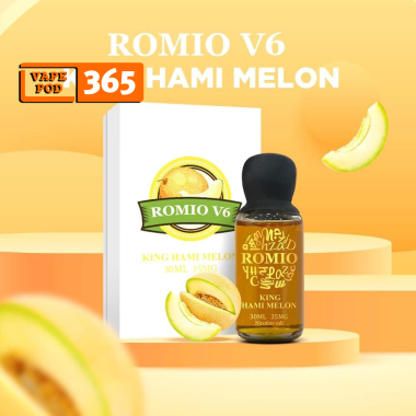 King Romio Salt Nic V6 King Hami Melon 30ml - King Romio Dưa Lưới