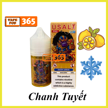 USALT PRO ICE Chanh Tuyết 50mg - Snow Lemon 50ni