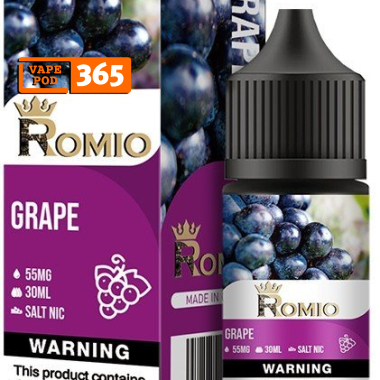 ROMIO KING SALT NIC 30ml Grape - Nho Lạnh