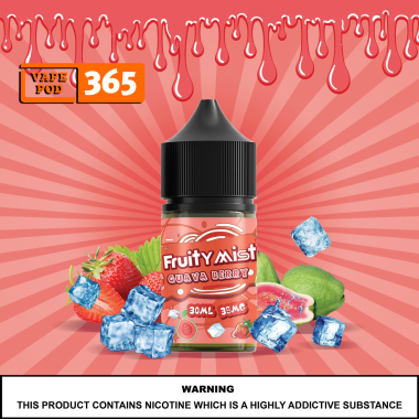 FRUITY MIST Salt 30ml Guava Berry - Ổi Dâu Lạnh