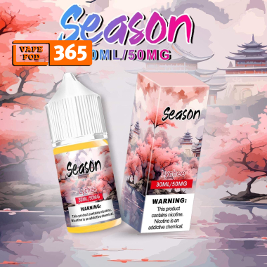 SEASON Salt Nic 30ml Vải Lạnh - Tinh Dầu Season Salt Nic Lychee