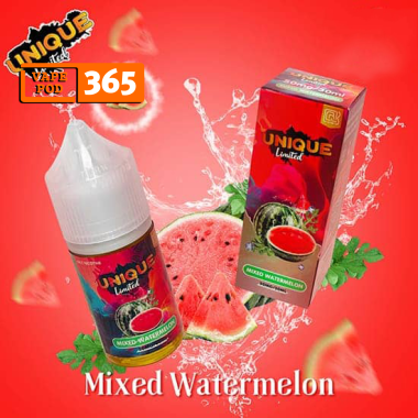 UNIQUE LIMITED Salt 30ml 50mg Dưa Hấu Mix - Mixed Watermelon