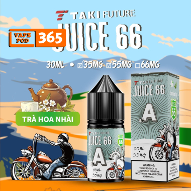 TAKI JUICE 66 A Trà Hoa Nhài 35/55mg 30ml - Take Juice 66 A