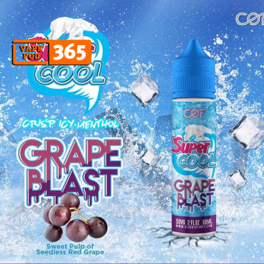 COF SUPER COOL  60ml Grape Blast - Nho Siêu Lạnh