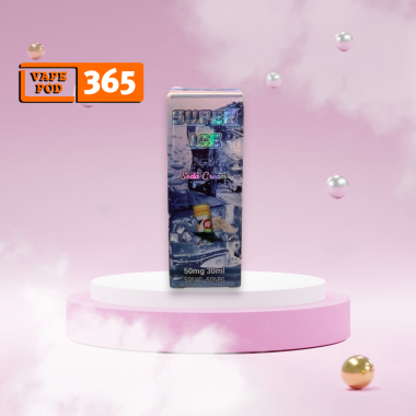 SUPER ICE Salt Nicotine 30ml 50mg Soda Kem - Soda Cream