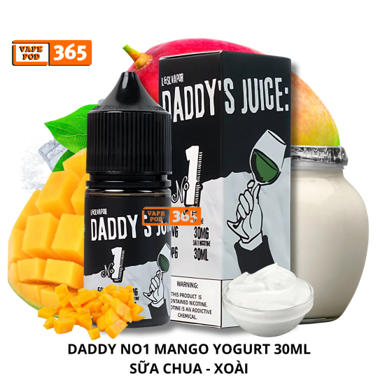 DADDY'S JUICE No 1 Vị Mới Sữa Chua Xoài ( 30ml ) - Mango Yogurt