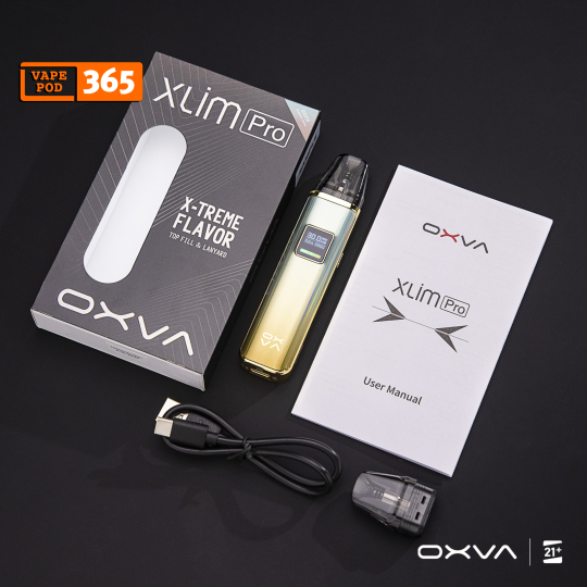 Xlim Pro Pod Kit 30W By OXVA - Pod System Xlim Pro New 2023